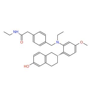(R)-N-乙基-3-(4-((乙基(2-(6-羟基-1,2,3,4-四氢萘-2-基)-5-甲氧基苯基)氨基)甲基)丙酰胺 2477812-41-0