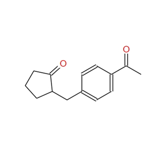 洛索洛芬雜質(zhì)1,2-[(4-Acetylphenyl)methyl]cyclopentan-1-one