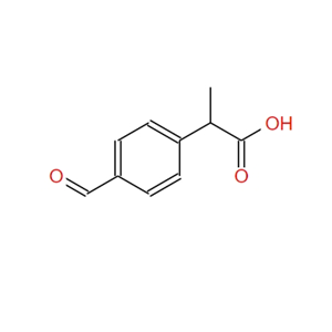 布洛芬EP雜質K,(2RS)-2-(4-FORMYLPHENYL)PROPANOIC ACID