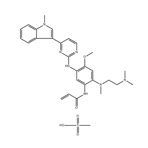 AZD9291(甲磺酸盐),Osimertinib mesylate