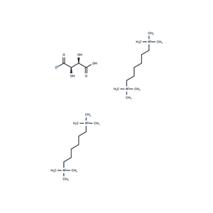 化合物 Hexamethonium tartrate,Hexamethonium tartrate