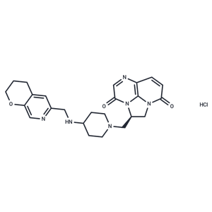 化合物 Gepotidacin hydrochloride|T71490|TargetMol