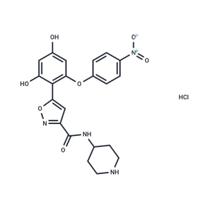化合物 Hsp90-IN-17 hydrochloride,Hsp90-IN-17 hydrochloride