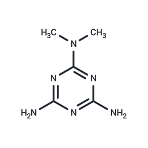 化合物 N2,N2-Dimethyl-1,3,5-triazine-2,4,6-triamine,N2,N2-Dimethyl-1,3,5-triazine-2,4,6-triamine