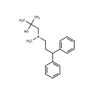 化合物 1-(3,3-Diphenyl-N-methylpropylamino)-2-methyl-2-propanol,1-(3,3-Diphenyl-N-methylpropylamino)-2-methyl-2-propanol