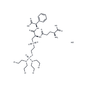 化合物 canfosfamide hydrochloride,canfosfamide hydrochloride