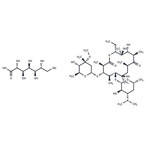 化合物 Erythromycin Gluceptate|T69688|TargetMol