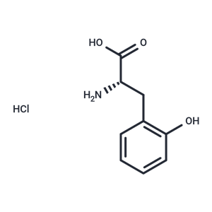 化合物 (S)-2-Amino-3-(2-hydroxyphenyl)propanoic acid hydrochloride|T66634|TargetMol