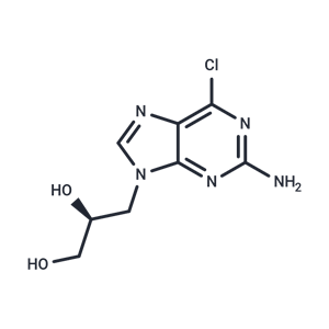 化合物 (S)-9-(2,3-Dihydroxypropyl)-2-amino-6-chloropurine|TNU1436|TargetMol