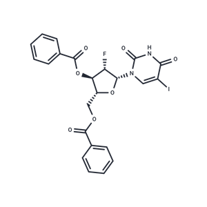 化合物 5-Iodo-3’,5’-bis-O-Bz-2’-deoxy-2’-fluoro-beta-D-arabinouridine,3