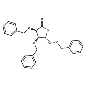 化合物 2,3,5-Tri-O-benzyl-D-ribono-1,4-lactone,2,3,5-Tri-O-benzyl-D-ribono-1,4-lactone