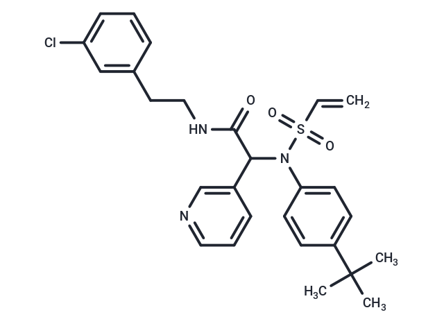 化合物 SARS-CoV-2 3CLpro-IN-1,SARS-CoV-2 3CLpro-IN-1