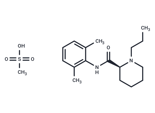 化合物 Ropivacaine mesylate,Ropivacaine mesylate