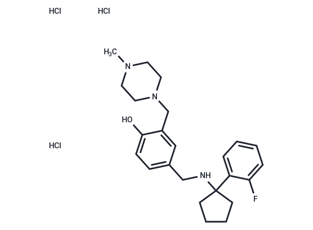 化合物 ARN5187 trihydrochloride,ARN5187 trihydrochloride