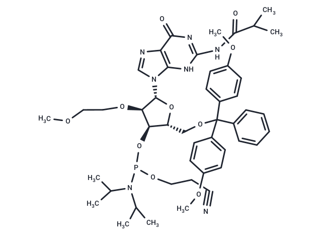 化合物 2’-MOE-G(iBu)-3’-phosphoramidite,2'-MOE-G(iBu)-3'-phosphoramidite