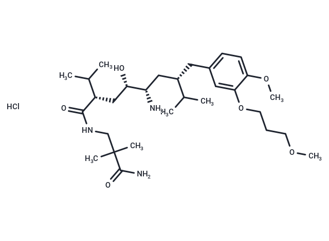 化合物 Aliskiren hydrochloride,Aliskiren hydrochloride