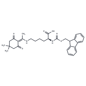 化合物 Fmoc-L-Lys(Dde)-OH,Fmoc-L-Lys(Dde)-OH
