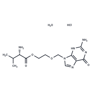 化合物 Valacyclovir hydrochloride hydrate|T64299|TargetMol