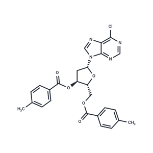 化合物 6-Chloro-9-[3,5-di-O-(p-toluoyl)-2-deoxy-β-D- ribofuranosyl]-9H-purine,3,5-O-Ditoluoyl 6-chloropurine-9-β-D-deoxyriboside