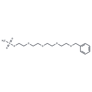 化合物 Benzyl-PEG4-MS,Benzyl-PEG4-MS
