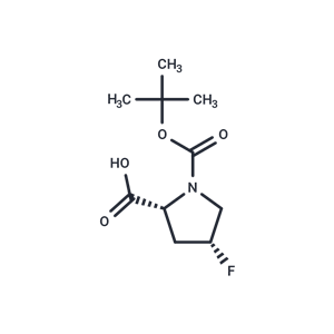 化合物 (2R,4R)-1-(tert-Butoxycarbonyl)-4-fluoropyrrolidine-2-carboxylic acid,(2R,4R)-1-(tert-Butoxycarbonyl)-4-fluoropyrrolidine-2-carboxylic acid