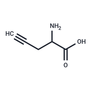 化合物 2-Aminopent-4-ynoic acid|T64774|TargetMol