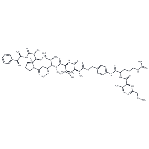 化合物 (Aminooxy)acetamide-Val-Cit-PAB-MMAE|T77885|TargetMol