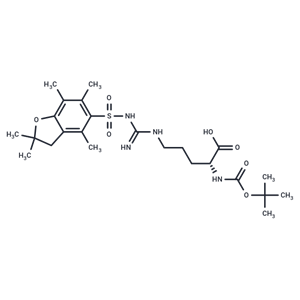 化合物 Boc-D-Arg(Pbf)-OH|T66575|TargetMol