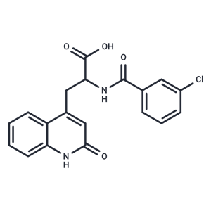 化合物 2-(3-Chlorobenzamido)-3-(2-oxo-1,2-dihydroquinolin-4-yl)propanoic acid,2-(3-Chlorobenzamido)-3-(2-oxo-1,2-dihydroquinolin-4-yl)propanoic acid