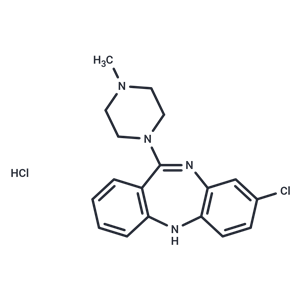 化合物 Clozapine HCl,Clozapine HCl