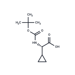 化合物 Boc-L-Cyclopropylglycine,Boc-L-Cyclopropylglycine