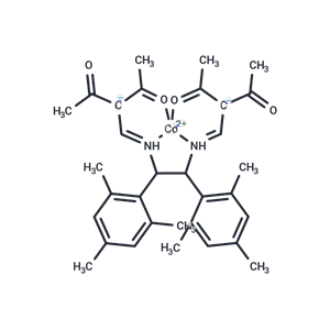 化合物 (1R,2R)-N,N'-Bis(2-acetyl-3-oxo-2-butenylidene)-1,2-dimesitylethylenediaminato cobalt(II)|T67327|TargetMol