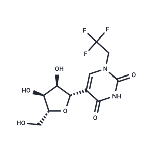 化合物 N1-(1,1,1-Trifluoroethyl)pseudouridine|TNU0061|TargetMol