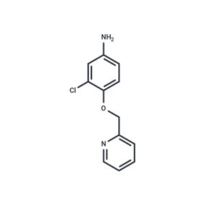 化合物 3-Chloro-4-(pyridin-2-ylmethoxy)aniline,3-Chloro-4-(pyridin-2-ylmethoxy)aniline