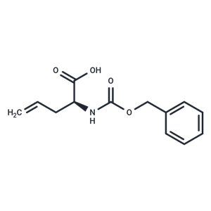化合物 (S)-2-(((Benzyloxy)carbonyl)amino)pent-4-enoic acid|T66160|TargetMol