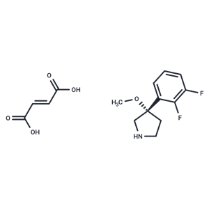 化合物 Pirepemat fumarate,Pirepemat fumarate