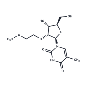 化合物 2’-O-(2-Methoxyethy)-5-methyluridine|TNU0313|TargetMol