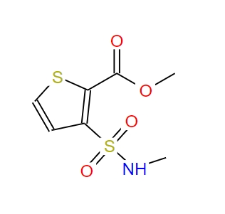 氯諾昔康雜質(zhì)13,2-Thiophenecarboxylic acid, 3-[(methylamino)sulfonyl]-, methyl ester
