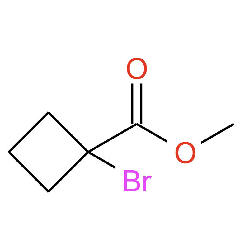 1-溴代環(huán)丁羧酸甲酯,Cyclobutanecarboxylic acid, 1-broMo-, Methyl ester