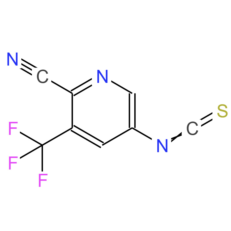 5-異硫氰基-2-氰基-3-三氟甲基吡啶,5-isothiocyanato-3-(trifluoromethyl)picolinonitrile