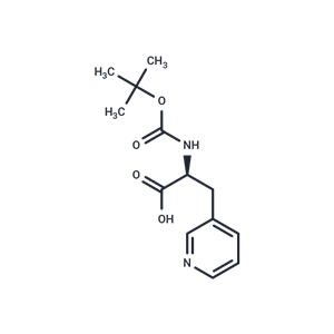 化合物 Boc-3-Pal-OH|T65406|TargetMol