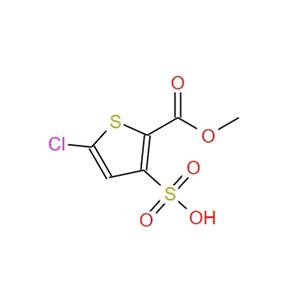 氯諾昔康雜質(zhì)34,2-Thiophenecarboxylic acid, 5-chloro-3-sulfo-, 2-methyl ester