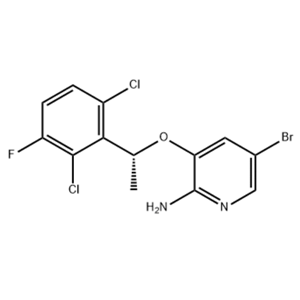 [5-溴-3-[(1R)-(2,6-二氯-3-氟苯基)乙氧基]吡啶-2-基]胺,(R)-5-bromo-3-(1-(2,6-dichloro-3-fluorophenyl)ethoxy)pyridin-2-amine