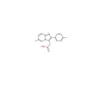  6-甲基-2-(4-甲基苯基)咪唑并[1,2-a]吡啶-3-乙酸