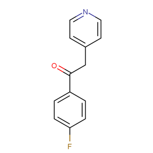 1-(4-氟苯基)-2-吡啶-4-基-乙酮