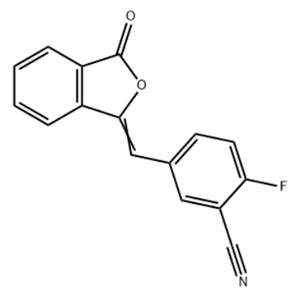 2-氟-5-[(3-氧代-1(3H)-異苯并呋喃亞基)甲基]苯腈（奧拉帕尼中間體）