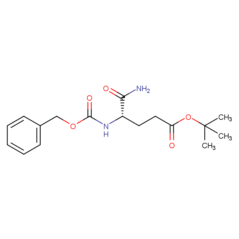 (S)-5-氨基-4-(苄氧基羰基氨基)-5-氧代戊酸叔丁酯,(S)-tert-butyl 5-amino-4-(benzyloxycarbonylamino)-5-oxopentanoate