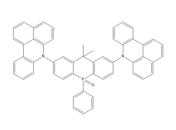 2,8 - 双 (7H - 苯并 [kl] 吖啶 - 7 - 基)-10,10 - 二甲基 - 5 - 苯基 - 10H - 吖啶膦 5 - 氧化物,2,8-bis(7H-benzo[kl]acridin-7-yl)-10,10-dimethyl-5-phenyl-10H-acridophosphine 5-oxide