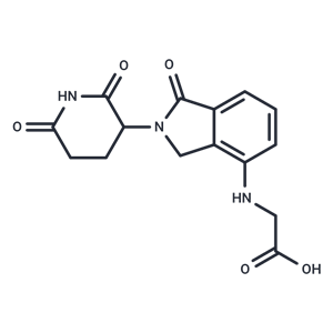 化合物 2-((2-(2,6-Dioxopiperidin-3-yl)-1-oxoisoindolin-4-yl)amino)acetic acid|T64717|TargetMol