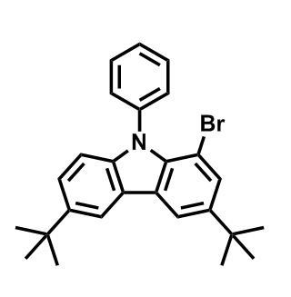 1-bromo-9-phenyl-3,6-di-tert-butylcarbazole,1-bromo-9-phenyl-3,6-di-tert-butylcarbazole